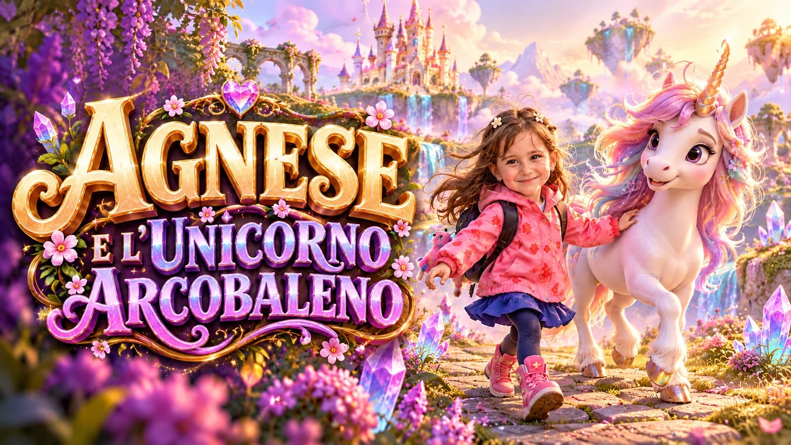 Agnese e l'Unicorno Arcobaleno